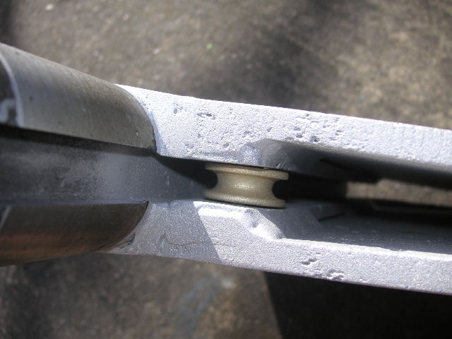 Klappruder DY25 nach dem Sandstrahlen - Bild 1