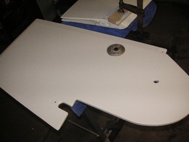 Klappruder DY25 nach dem Sandstrahlen - Bild 6