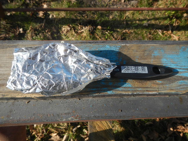 Pinsel zwischen den Anstrichen