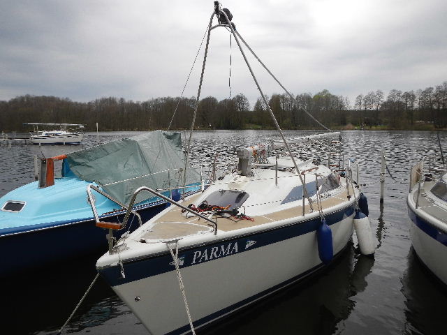 DY25 - der Mast liegt