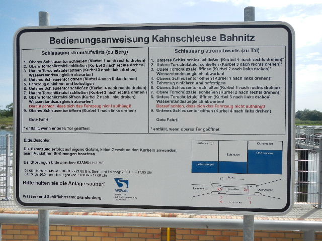 Kahnschleuse Bahnitz - Bild 4