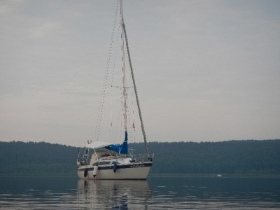 vor Anker auf dem Schwielowsee - Bild 2