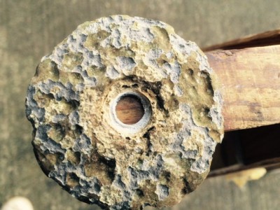 Opferanode (Mg) auf Alu-Klappruder DY25 - Bild 2