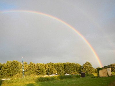 Regenbogen in Paretz