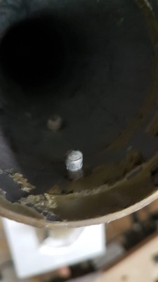 Niete zur Besfestigung der Curryklemme