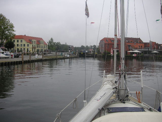 Malchow - Fahrt zur Hubbrücke