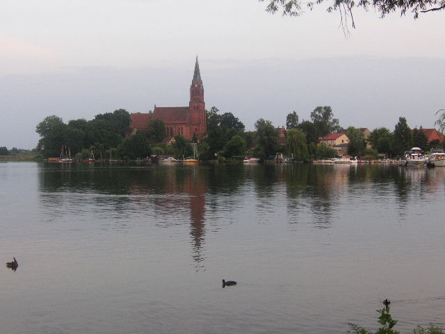 Röbel - den Kirchturm kann man besteigen