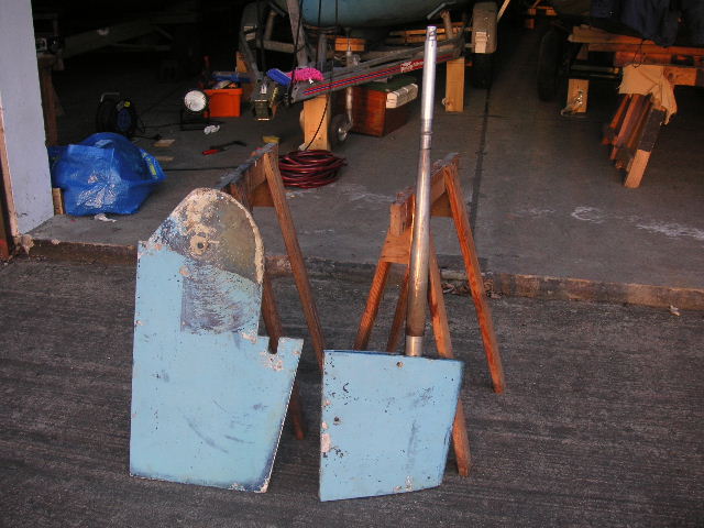 Klappruder DY25 nach der Demontage - Bild 1