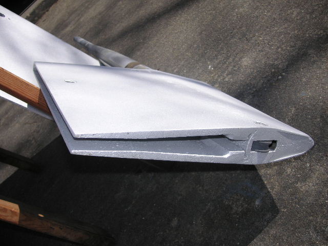 Ruder DY25 nach dem Sandstrahlen - Bild 6