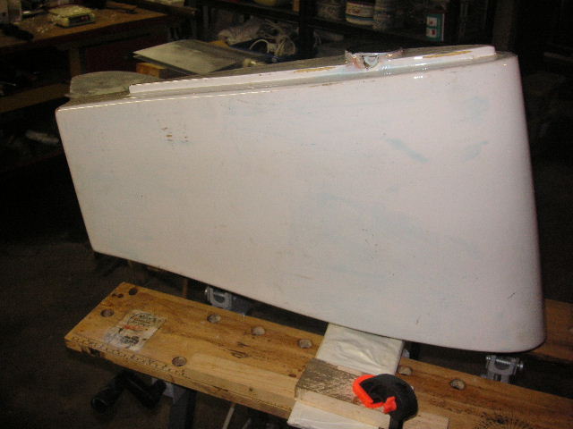 Ruder DY25 - Schaumkern - 1 Harzschicht