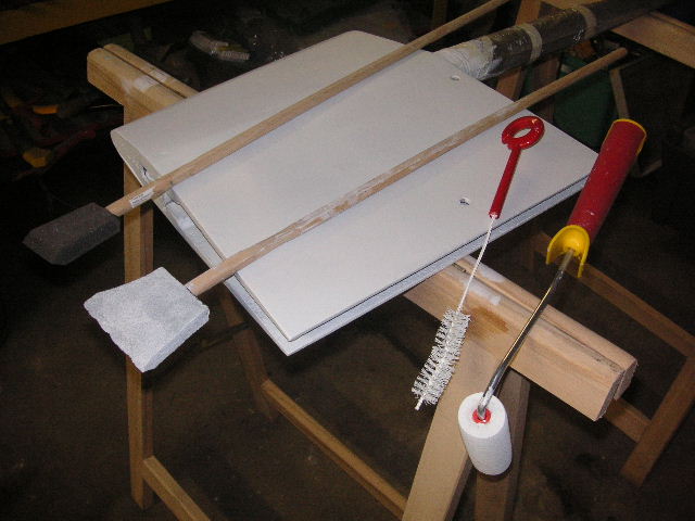 Sanierung Ruder DY25 - Werkzeug