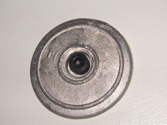 Anode am Ruderblatt (Mg)